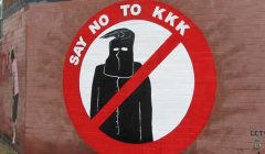 Ku Klux Klan-protest utanför South Carolinas statshus – första på 25 år